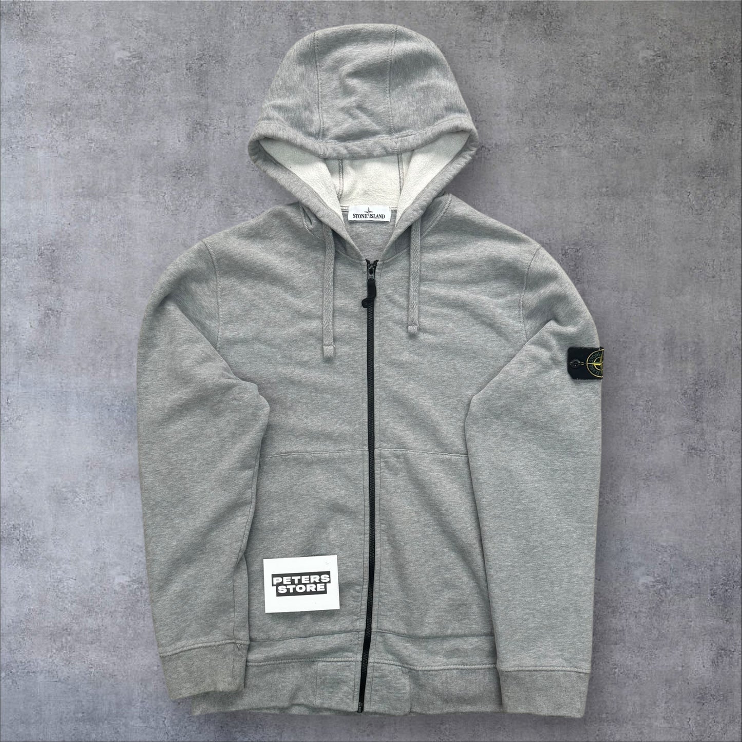 Stone Island Zip Up Hoodie Size XXL RRP £350