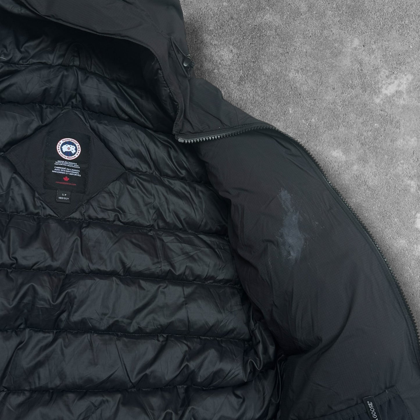 Canada Goose Hooded Lodge Jacket Size Small RRP £550