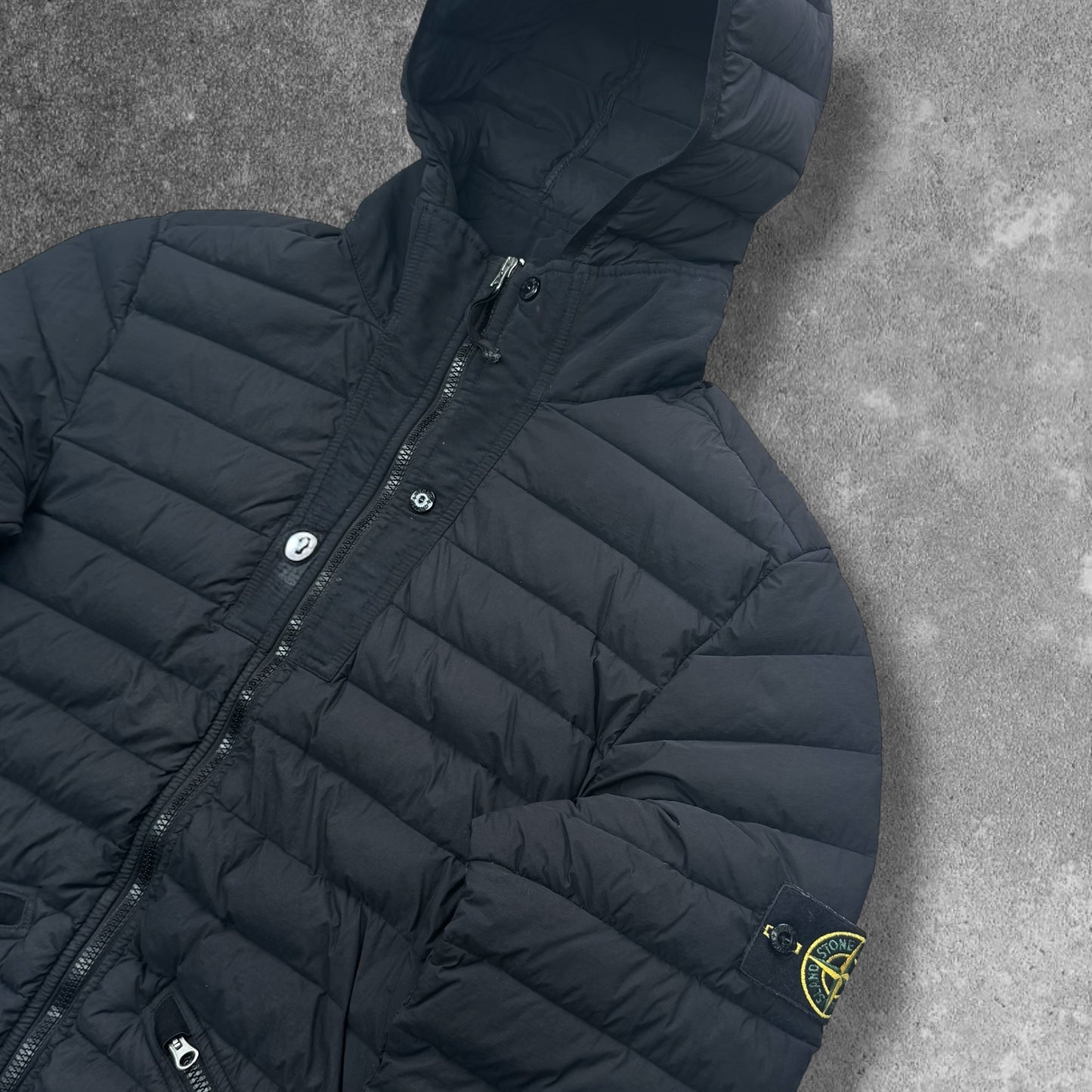 Stone Island Loom Woven Down Jacket Large RRP £895