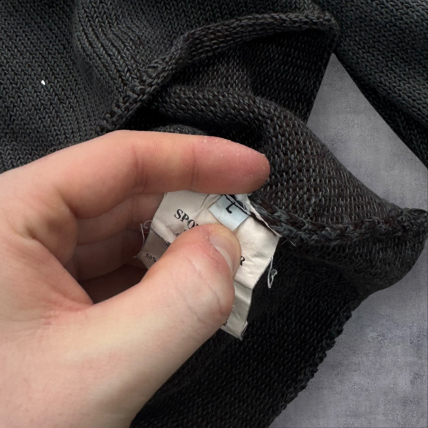 Stone Island Embroidery Arm Jumper Large RRP £325