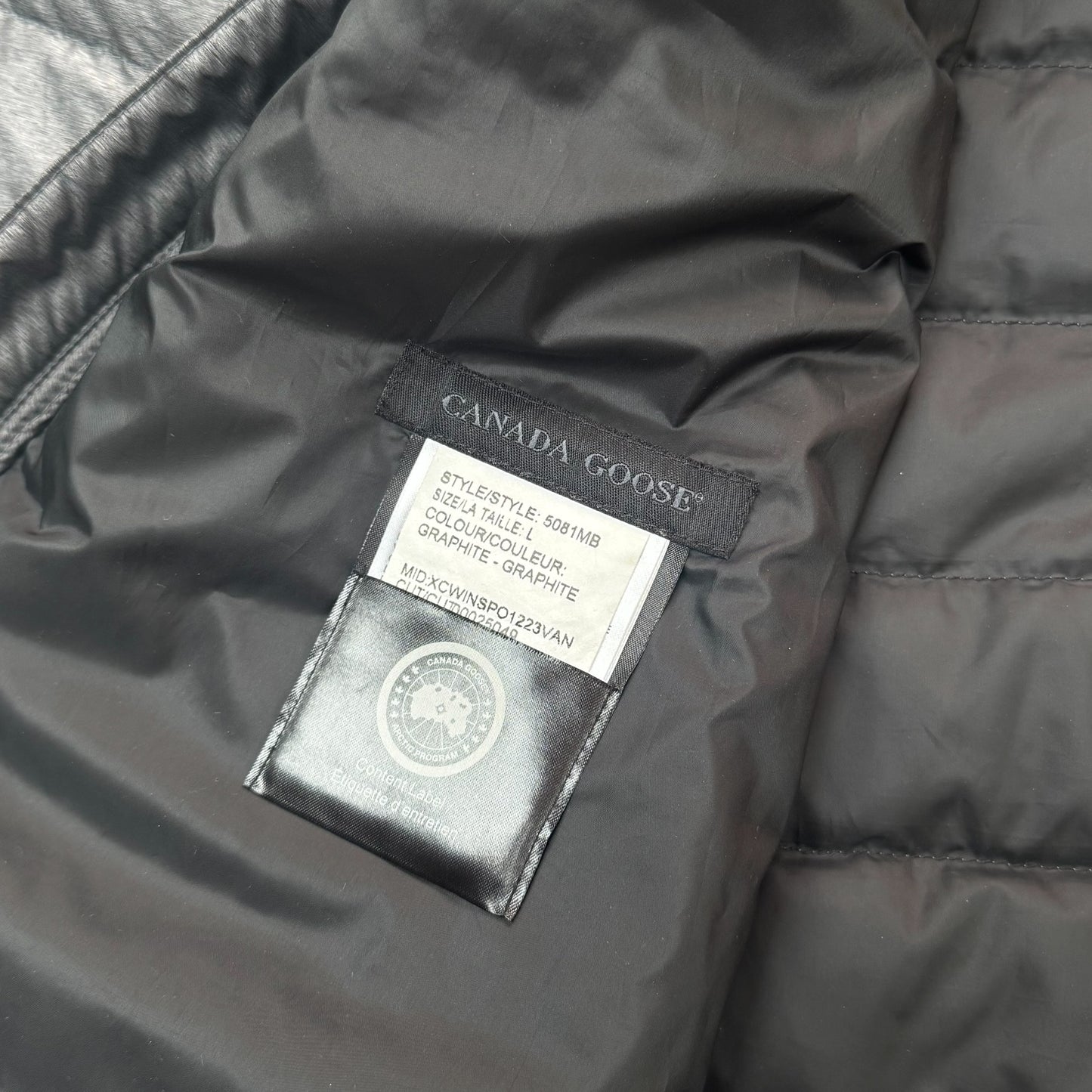 Canada Goose Black Label Hooded Jacket Men's Large RRP £650