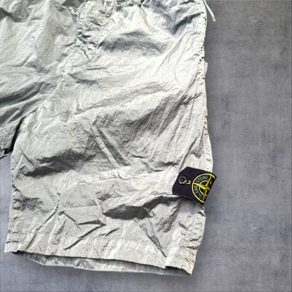 SI 33W Elasticated waist Nylon Metal Cargo Shorts RRP £375