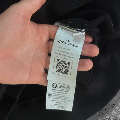 Stone Island Quarter Zip Men's Large Black RRP £350
