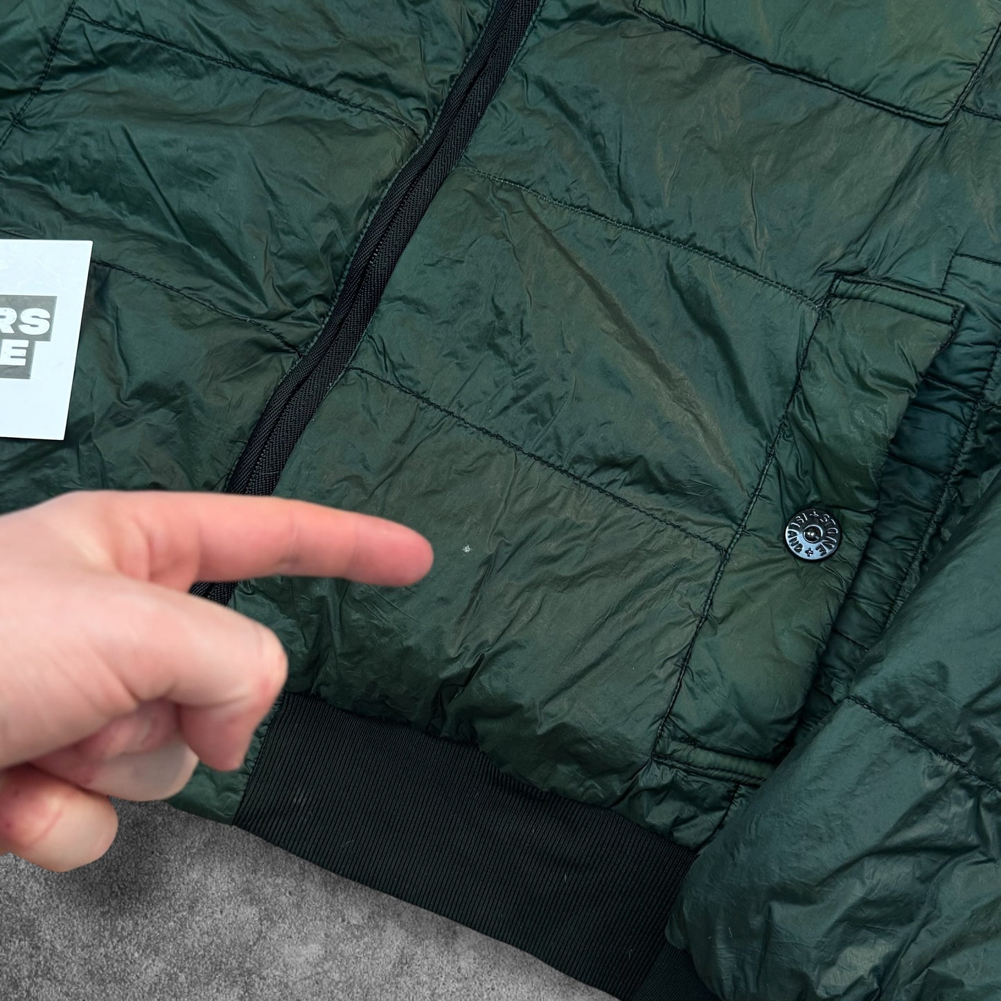 Stone Island Garment Dyed Down Jacket XL RRP £795