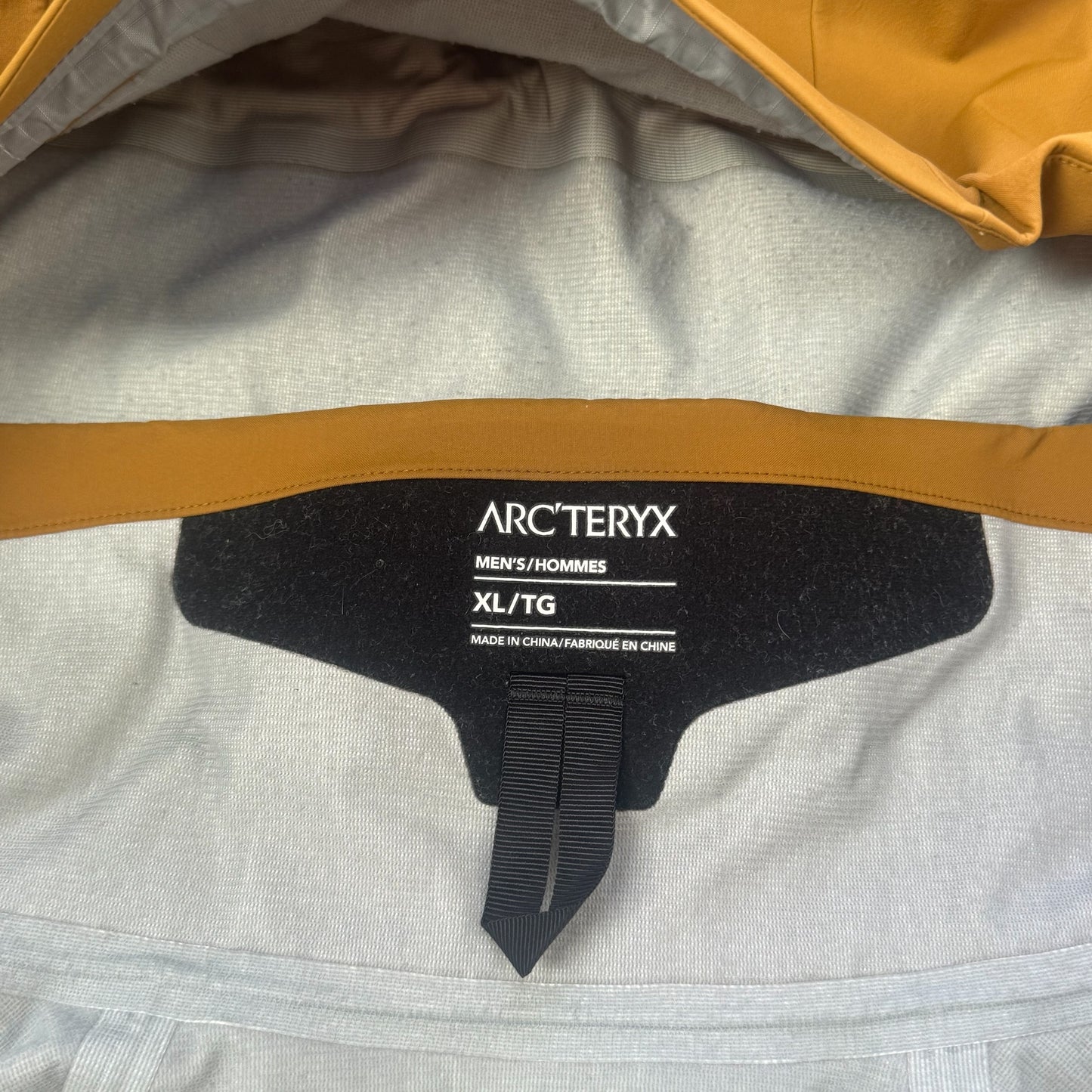Arc'teryx Cassiar Gore-Tex Jacket Men's XL Mustard RRP £600
