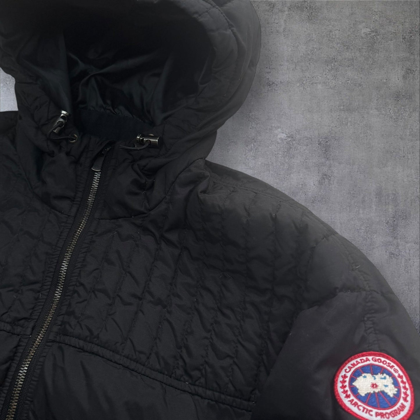 Canada Goose Hooded Cabri Jacket Black Size Large RRP £550