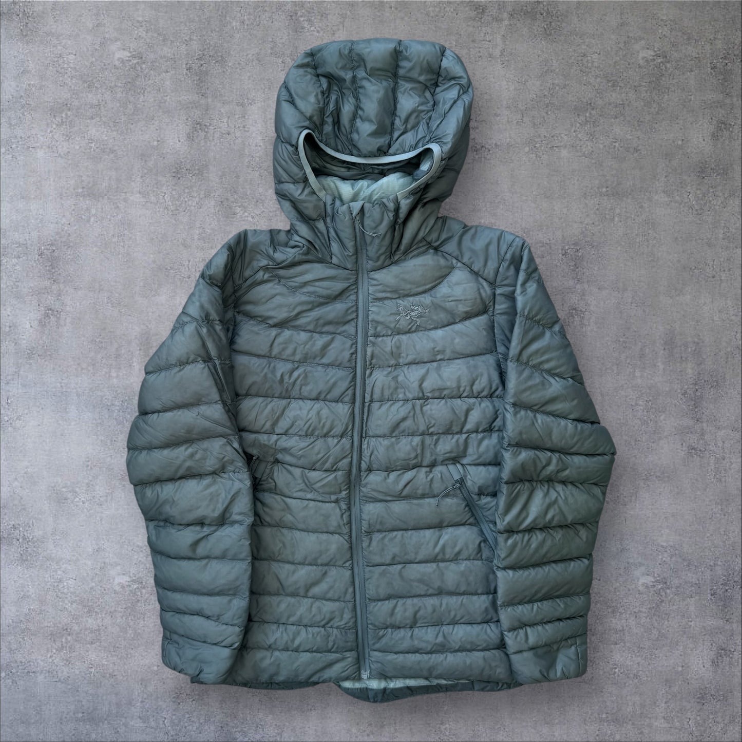 Arcteryx Cerium LT Down Jacket Silver Women’s Medium RRP £380