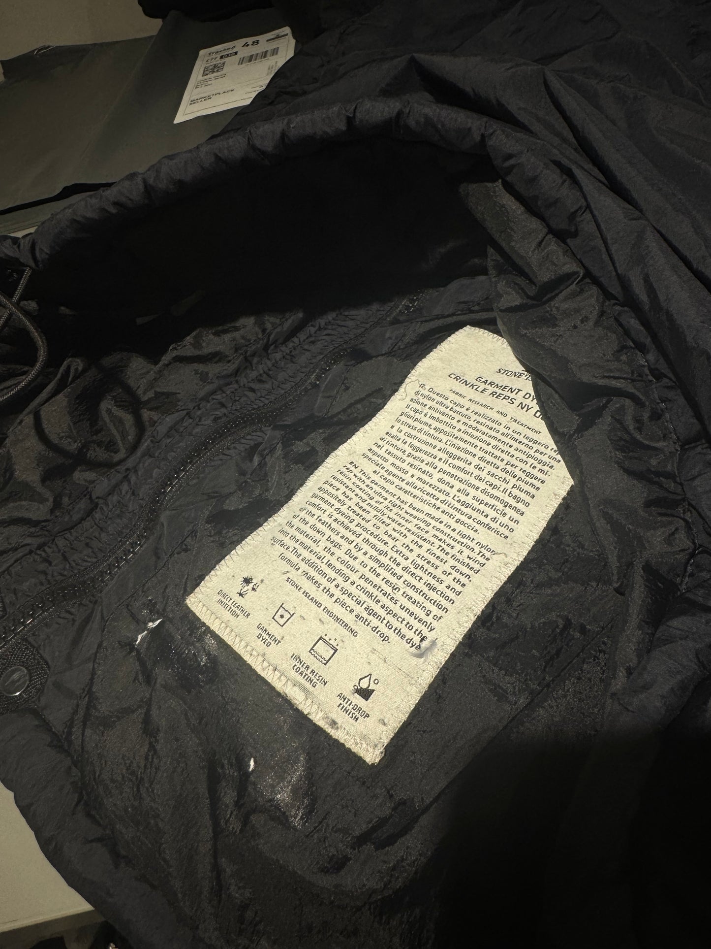 Stone Island Puffer Jacket Medium RRP £650