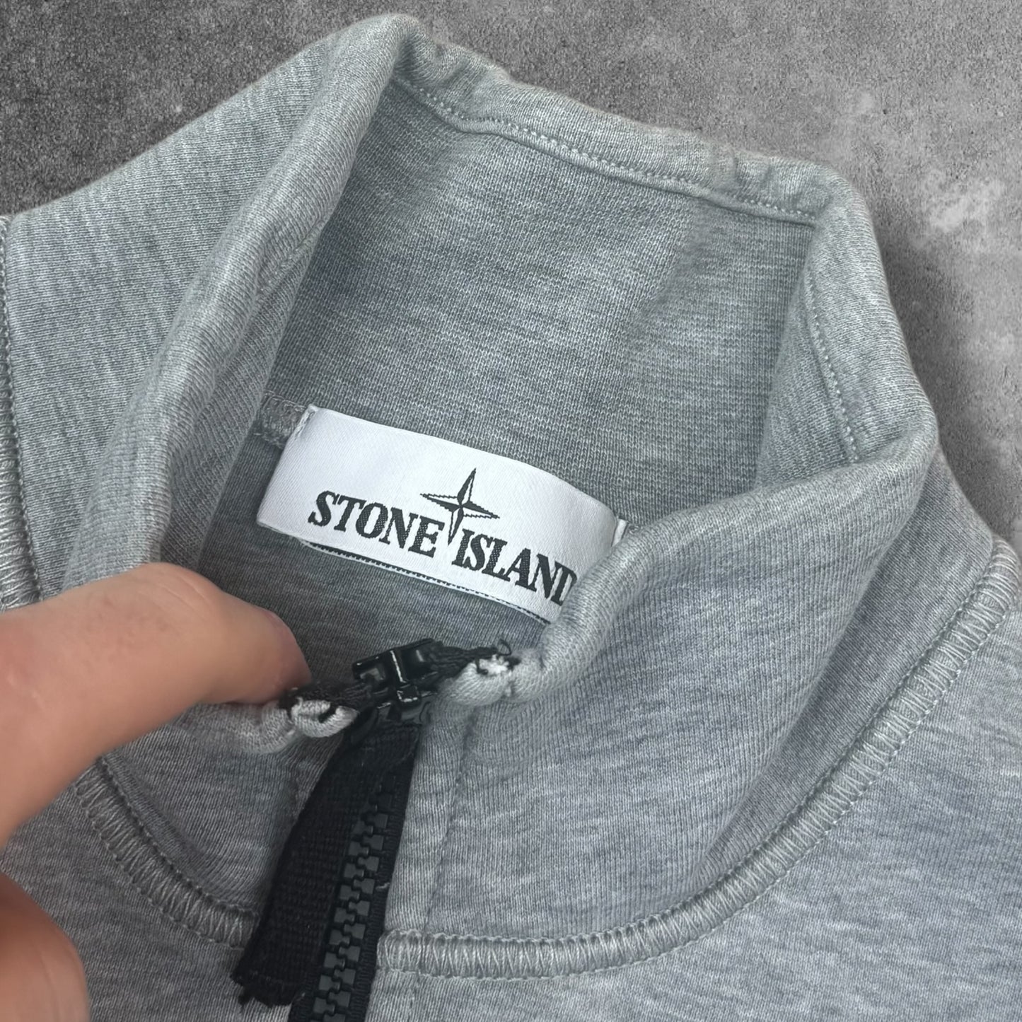 Stone Island Quarter Zip Jumper Medium RRP £245