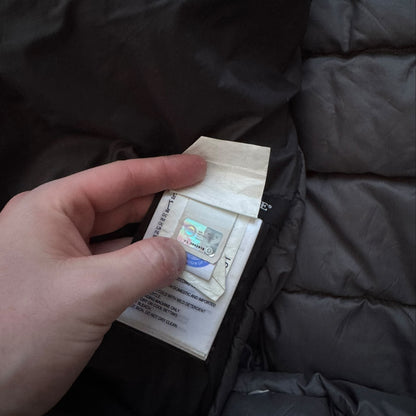 Canada Goose Hooded Lodge Jacket Charcoal Grey Size XXL RRP £595