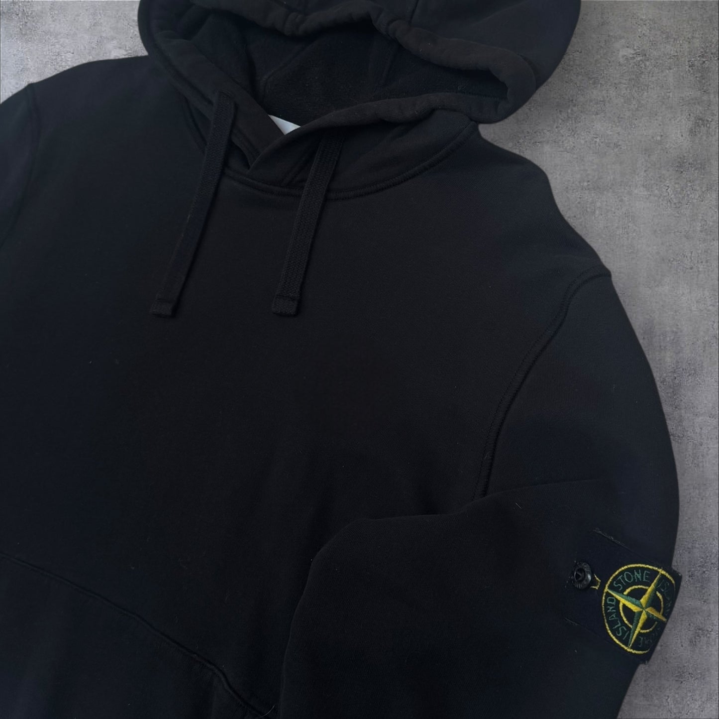 Stone Island Hoodie Black Medium RRP £325