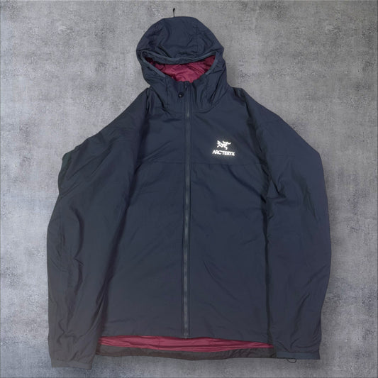 Arcteryx Atom LT Jacket Navy Red Lining Size Medium RRP £285