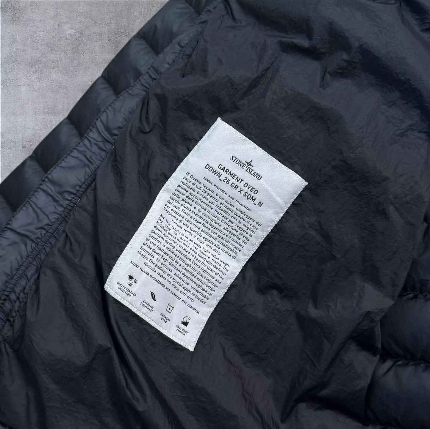 Stone Island Garment Dyed Down Puffer Jacket Size XXL RRP £800