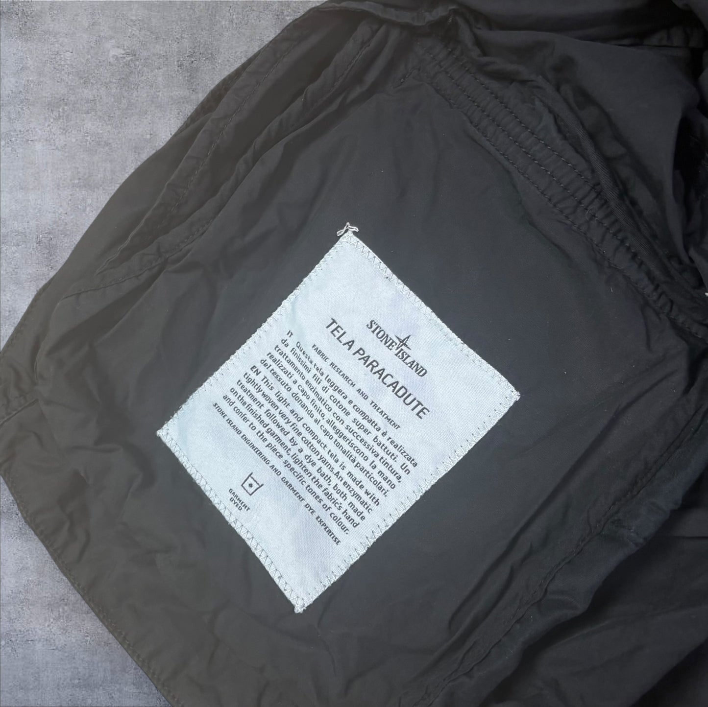 Stone Island Tela Paracadute Overshirt Black Size Small RRP £395