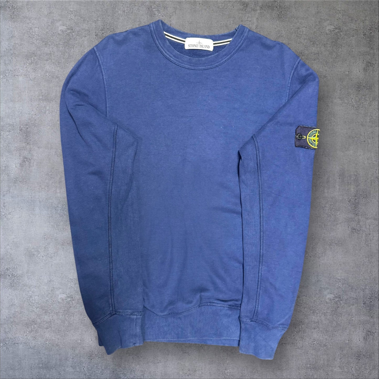 Stone Island Dark Blue Sweatshirt Medium RRP £295