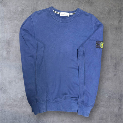 Stone Island Dark Blue Sweatshirt Medium RRP £295