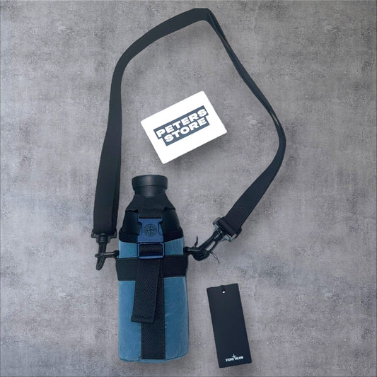 Stone Island x24 Stainless Steel Nylon Metal Bottle Holder Blue Brand New with Tags RRP £350+