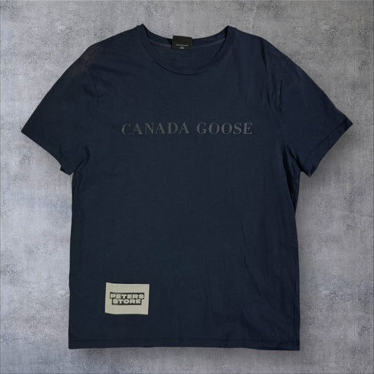 Canada Goose T Shirt Navy Large RRP £150
