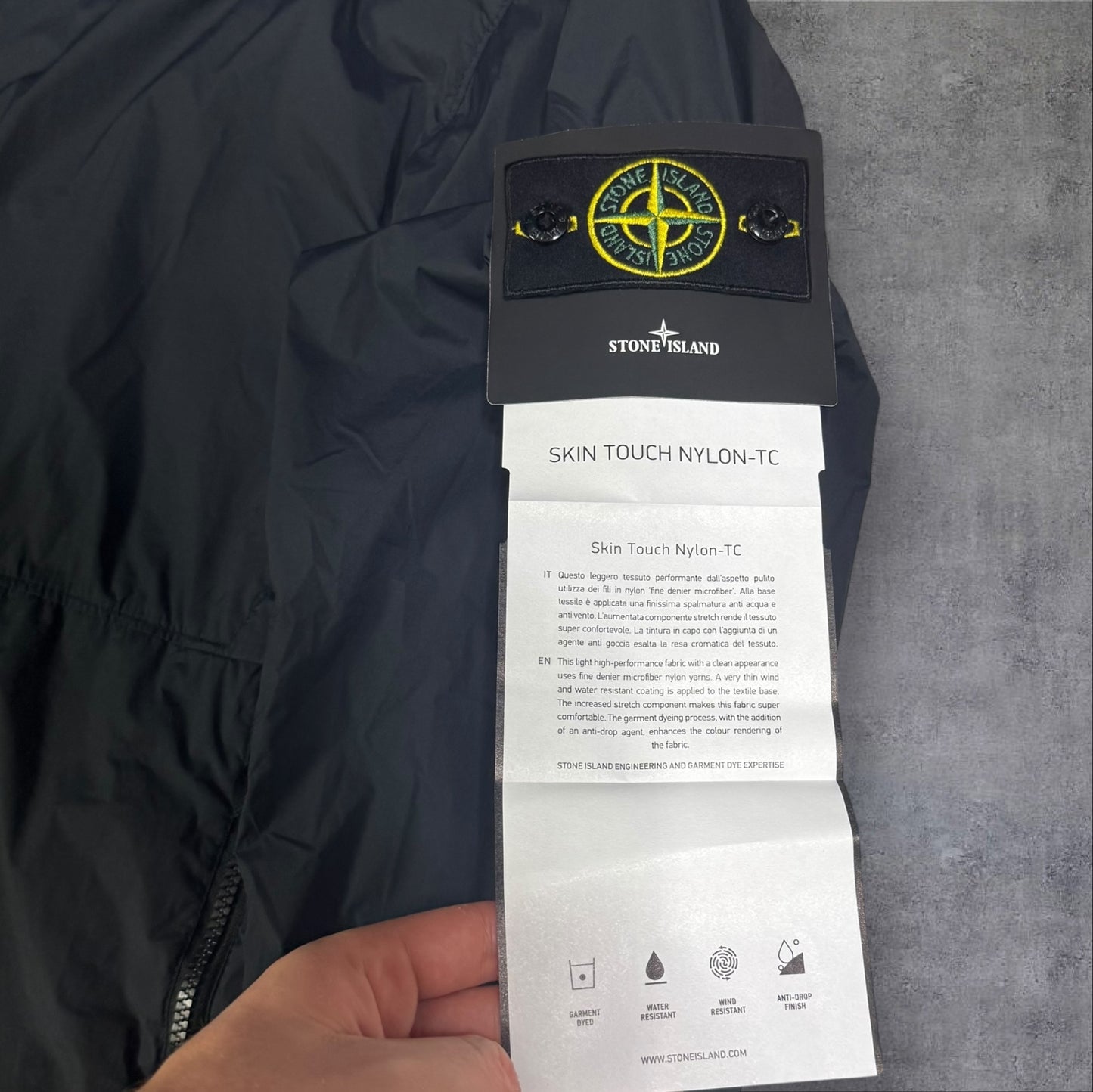 Stone Island Skin Touch Jacket Black XL RRP £750+