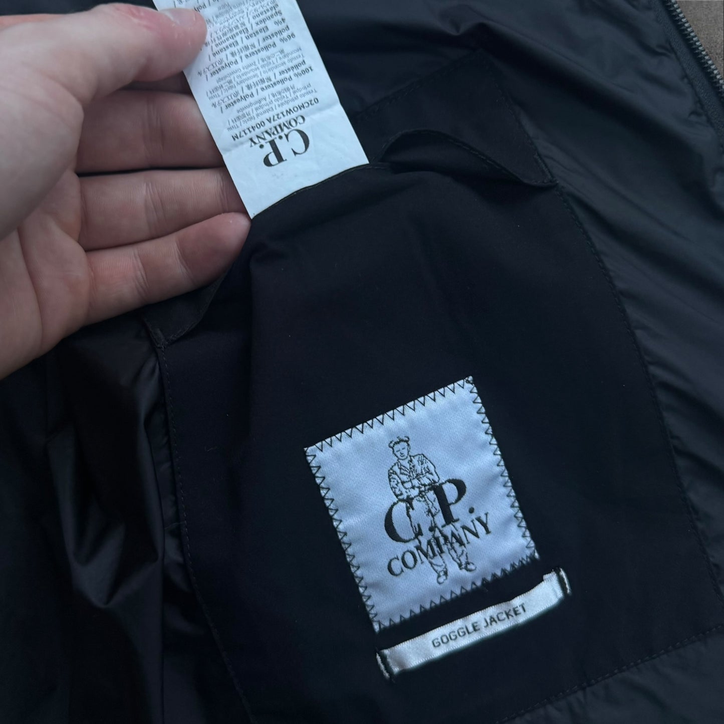 CP Company Pro Tek Insulated  Mask Jacket Full Zip Large RRP £525
