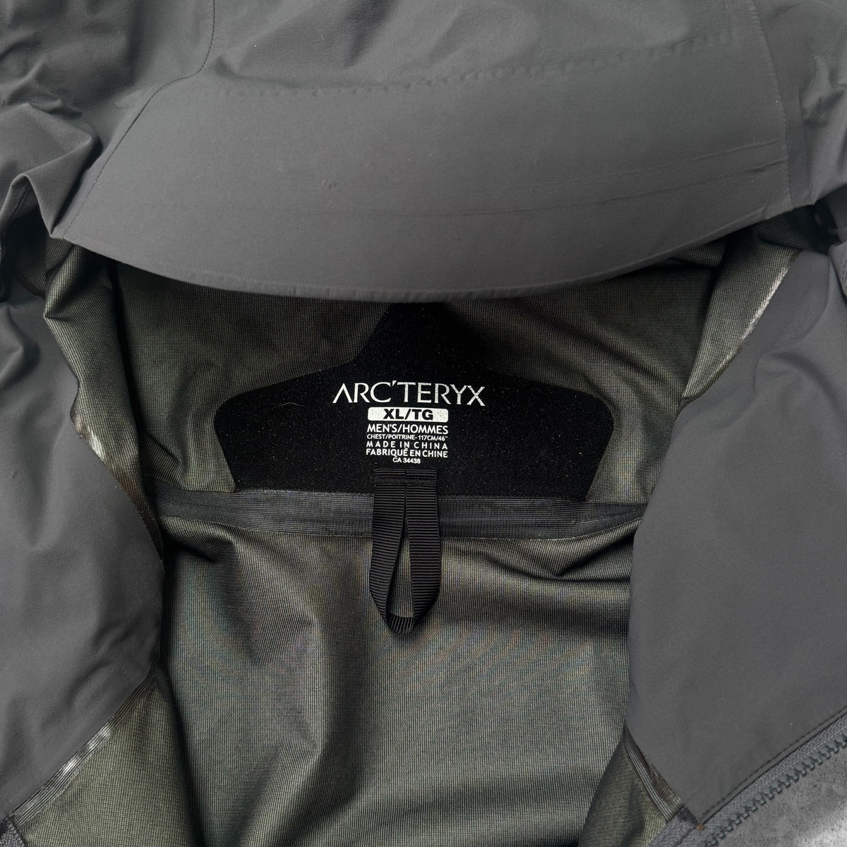 Arc'teryx Hybrid Comp Jacket Men's XL Charcoal Grey RRP £550
