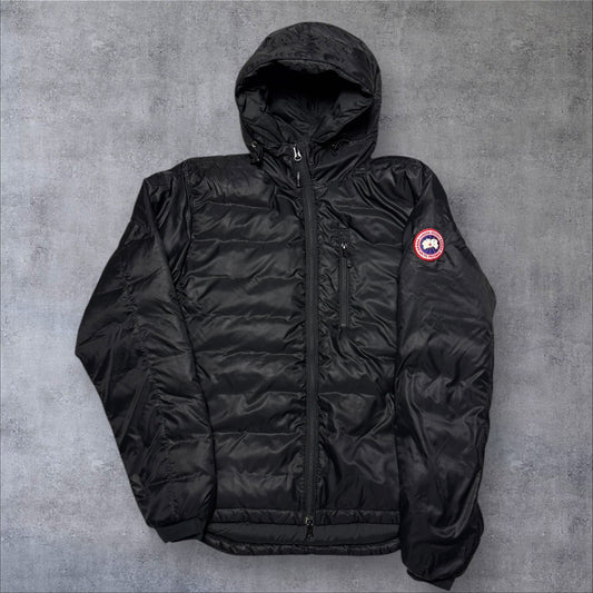 Canada Goose Lodge Hooded Jacket Black Size Small RRP £550