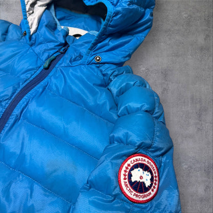 Canada Goose Women’s XL Long Blue Puffer Jacket RRP £695