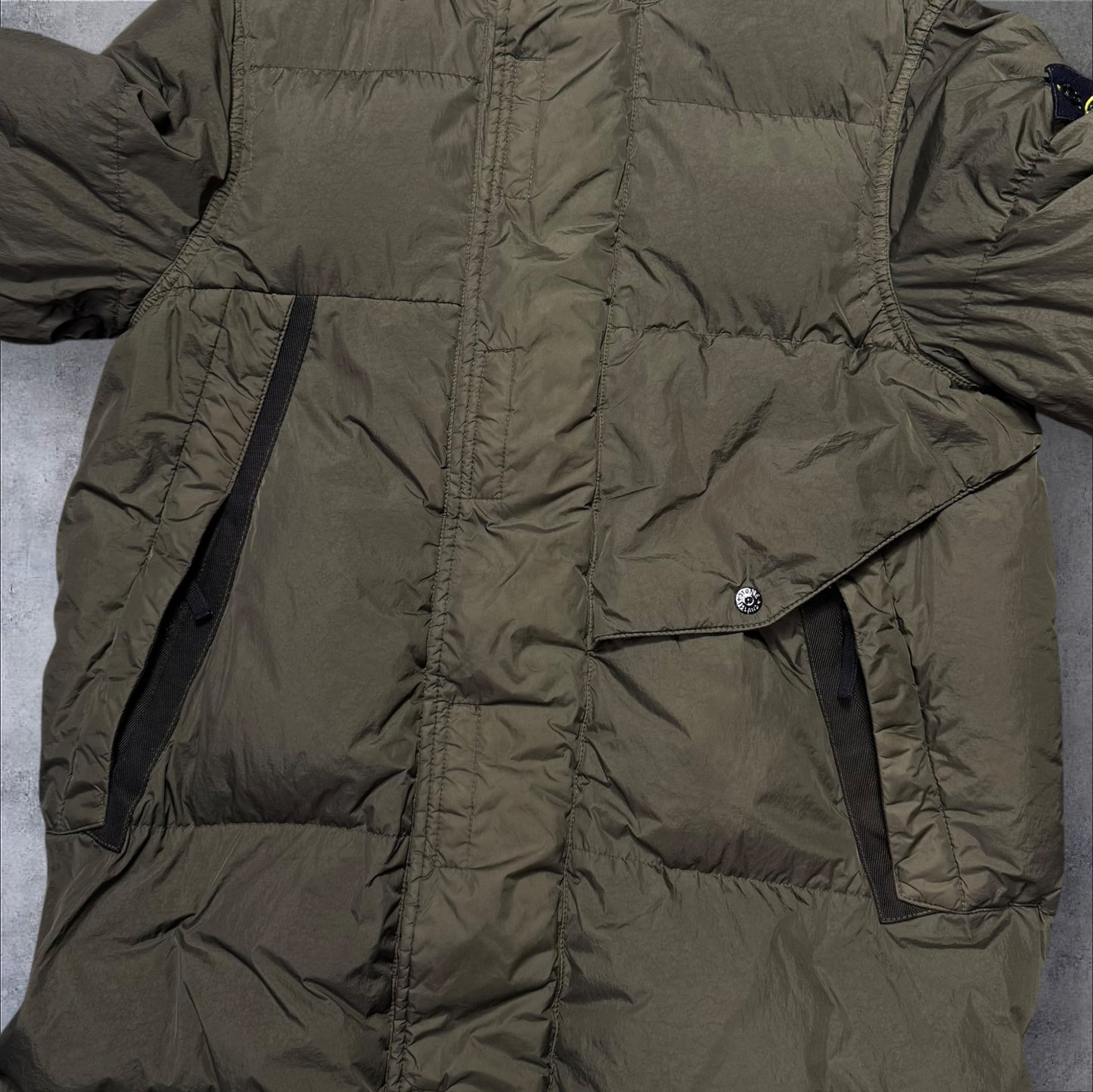 Stone Island Long Parka Puffer Jacket Small Fits Large RRP £700