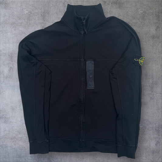 Stone Island Smart Full Zip Jumper Black Size Large RRP £400+