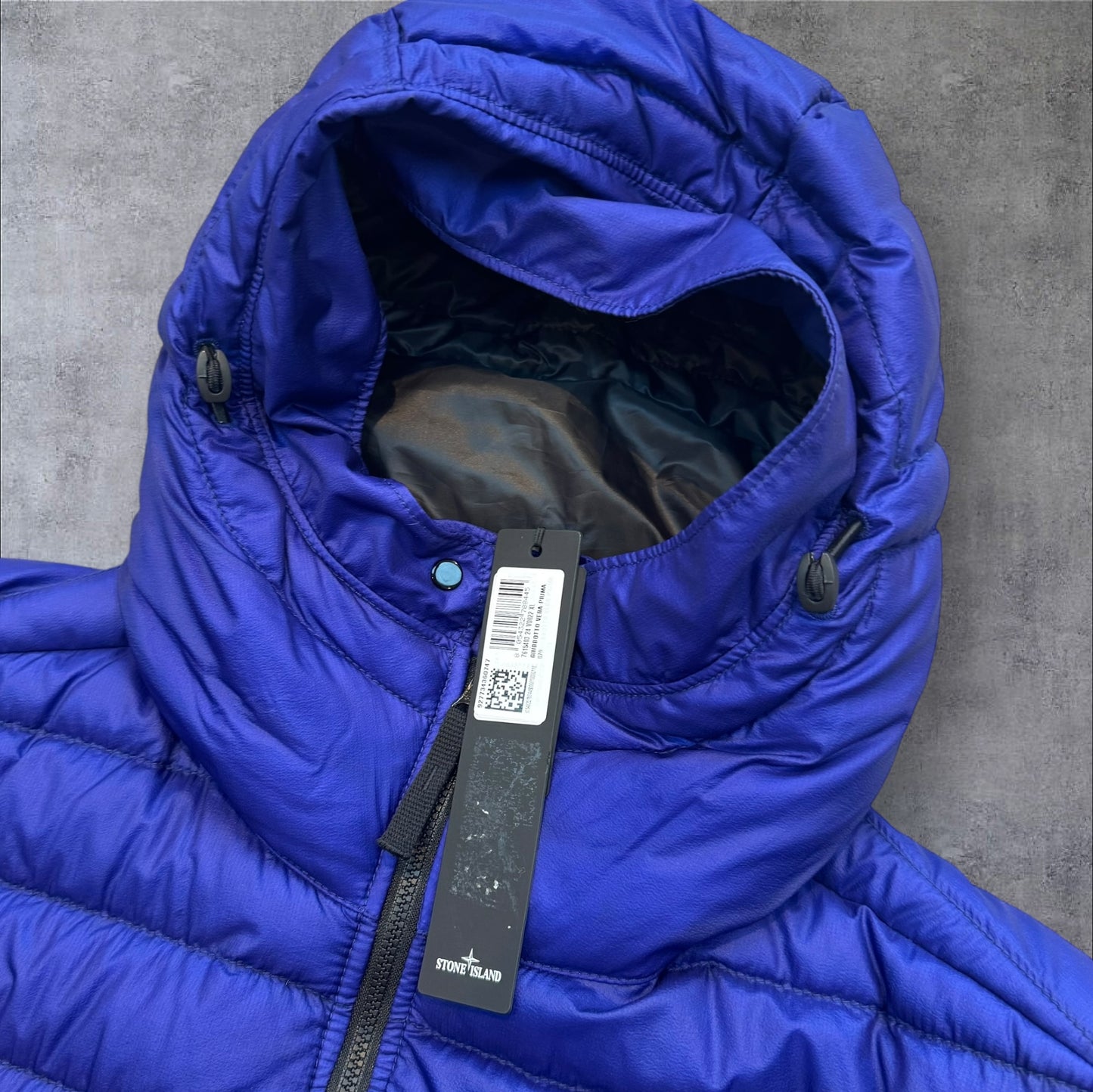 Stone Island Brand New With Tags Bio Based Ripstop Down Jacket XL Ocean Blue RRP £850