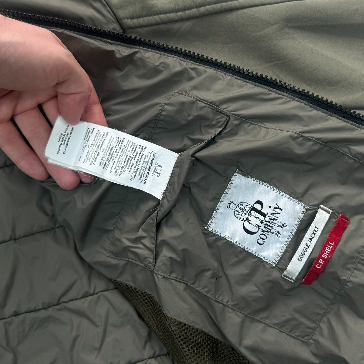 CP Company Padded Softshell Jacket Size Large RRP £500