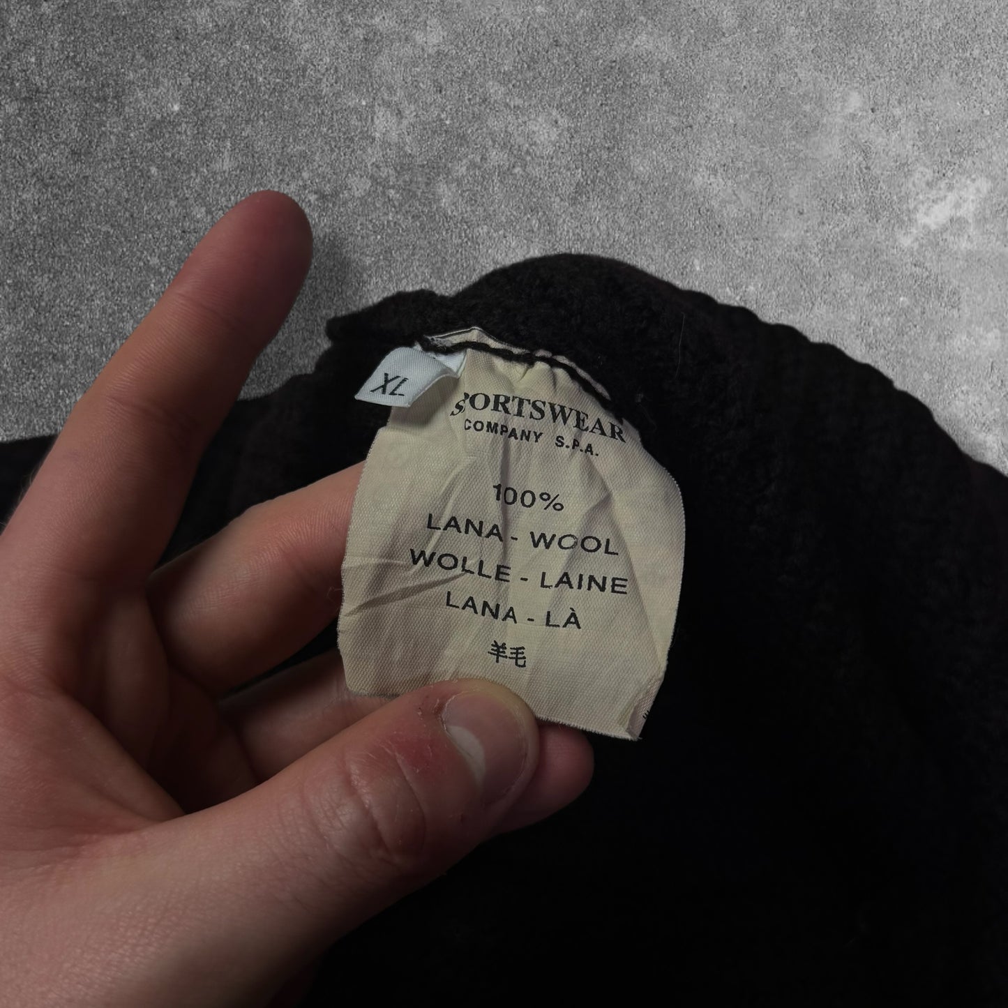 Stone Island Heavy Knit Zip Jumper XL RRP £425