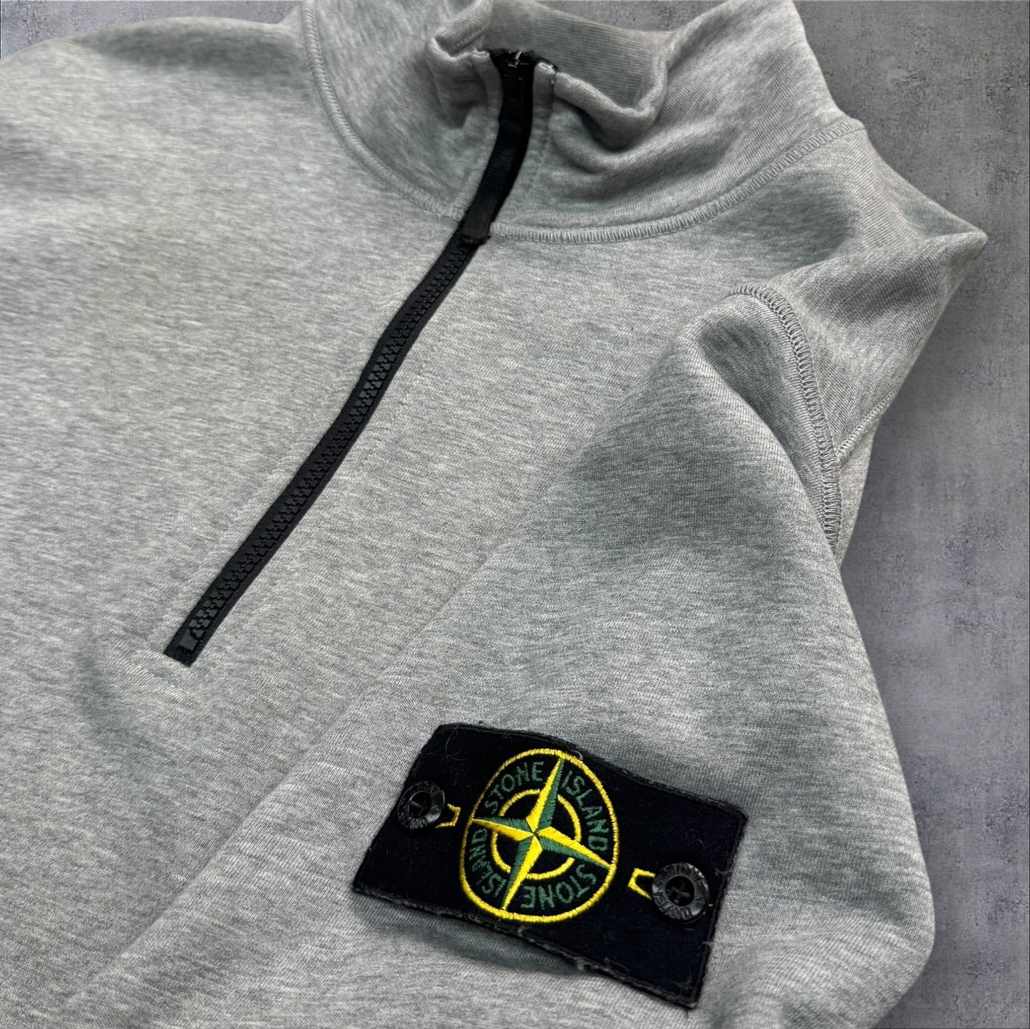Stone Island Quarter Zip Sweatshirt RRP £350