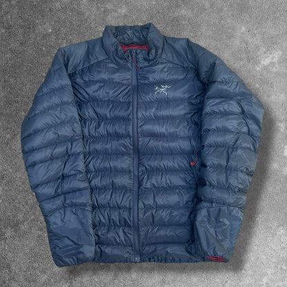 Arc'teryx Cerium Puffer Small Navy Red Inside RRP £380