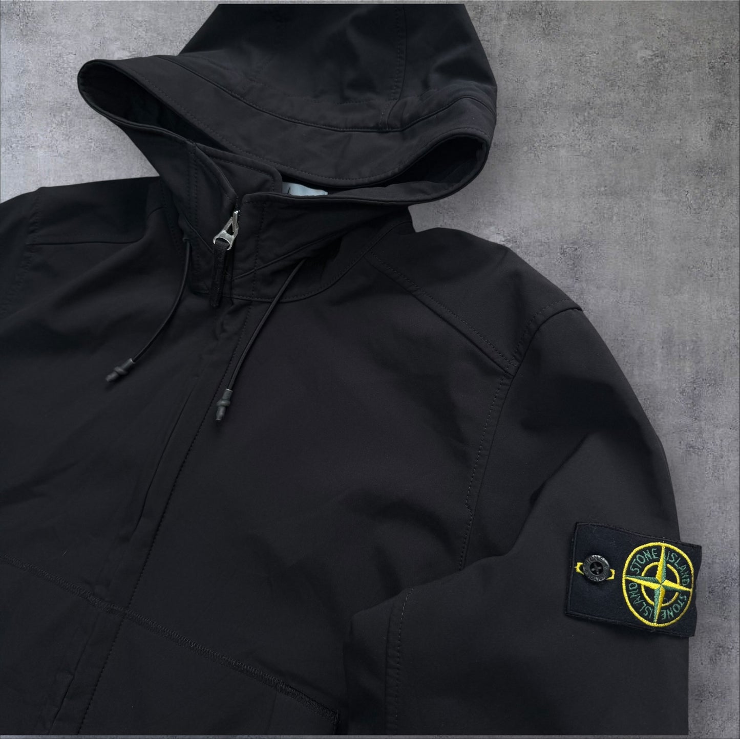 Stone Island Fleece Lined Softshell Black XL RRP £625