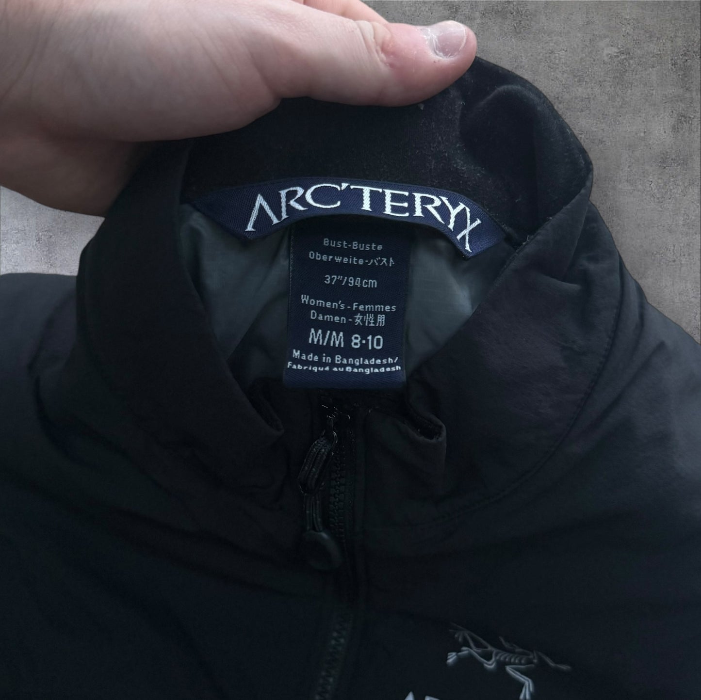 Arc’teryx Womens Atom Gilet Medium Black RRP £200