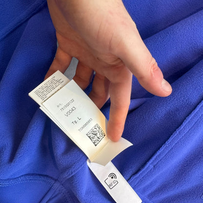 Stone Island Brand New With Tags Fleece Lined Softshell Ocean Blue Large  RRP £675