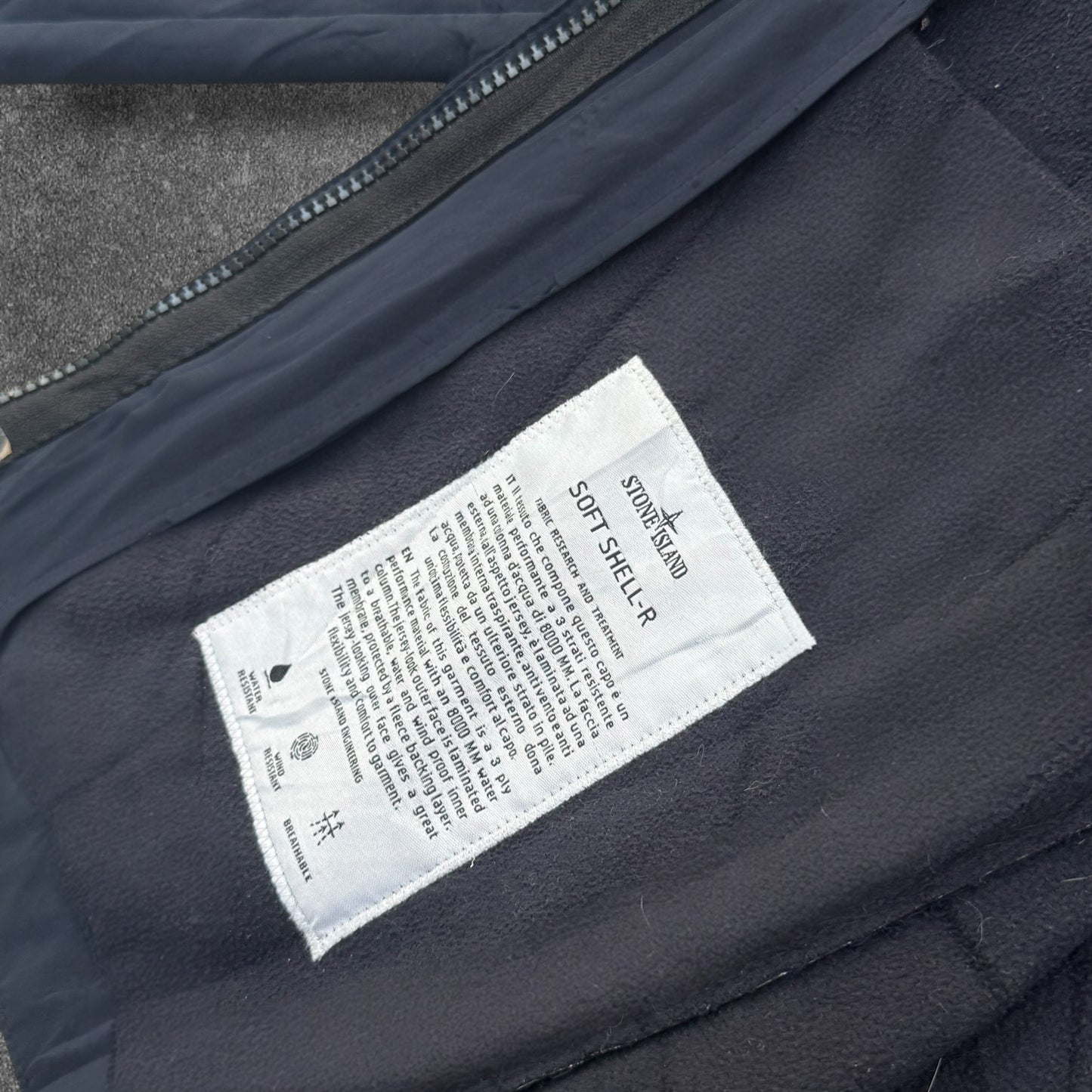 Stone Island Softshell Jacket Size Large RRP £500