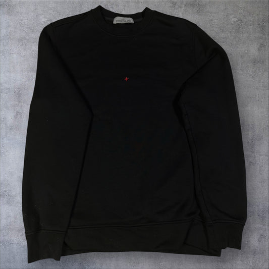 Stone Island Marina Sweatshirt Black Size Large RRP £325