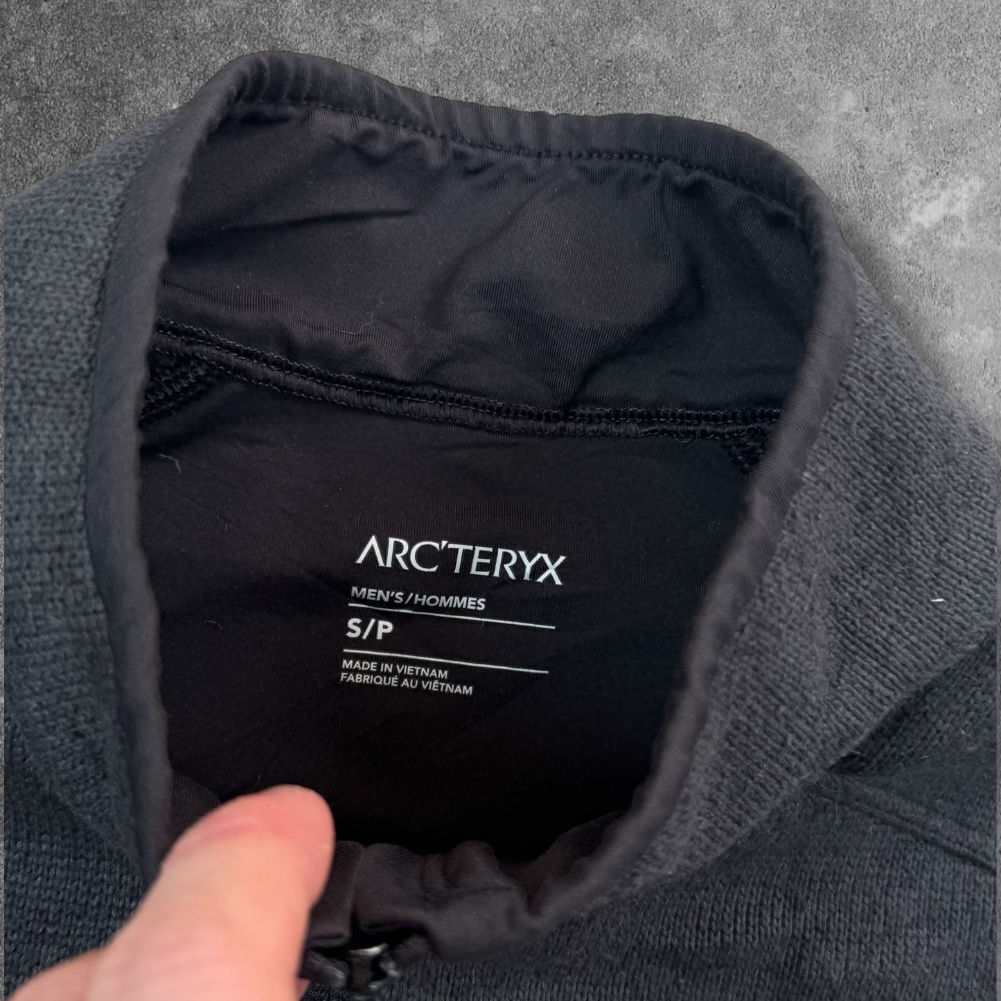 Arc'teryx Covert Zip Fleece Small RRP £180