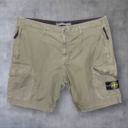 SI 40W Khaki Cargo Shorts RRP £225