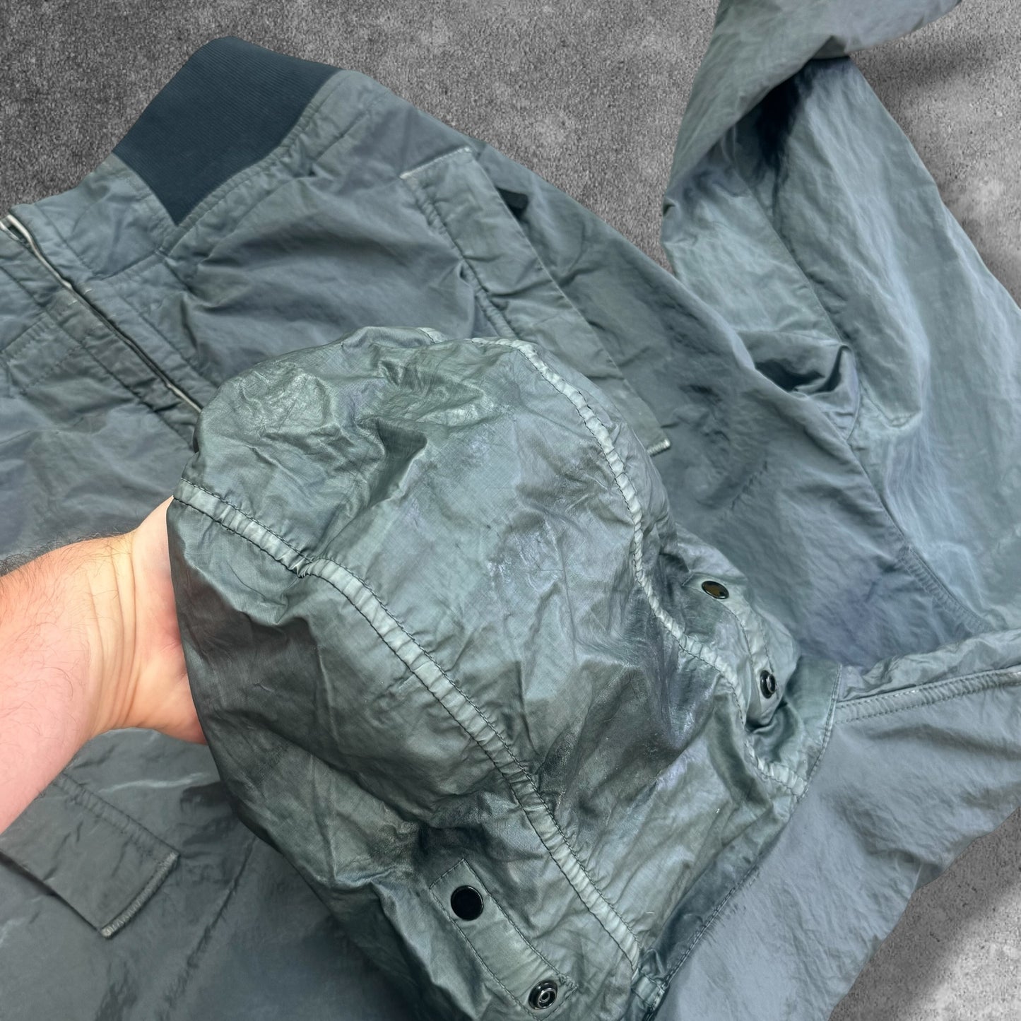 Stone Island Nylon Metal Tyvek Shield Medium RRP £700