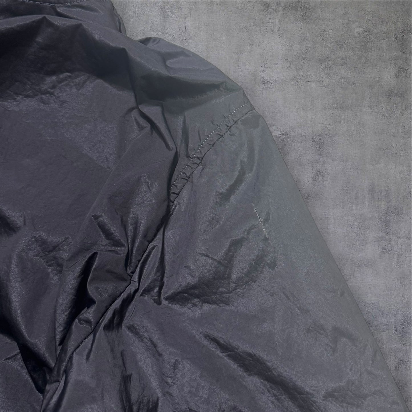 Stone Island Nylon Metal Fleece Lined Jacket Black Size Large RRP £500+