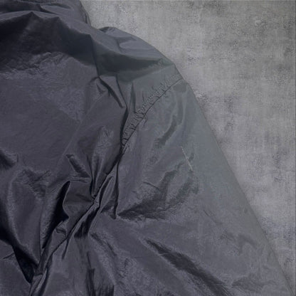 Stone Island Nylon Metal Fleece Lined Jacket Black Size Large RRP £500+