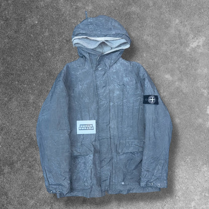 Stone Island Paul Harvey Special Process Pure Metal Shell XL Jacket RRP £995