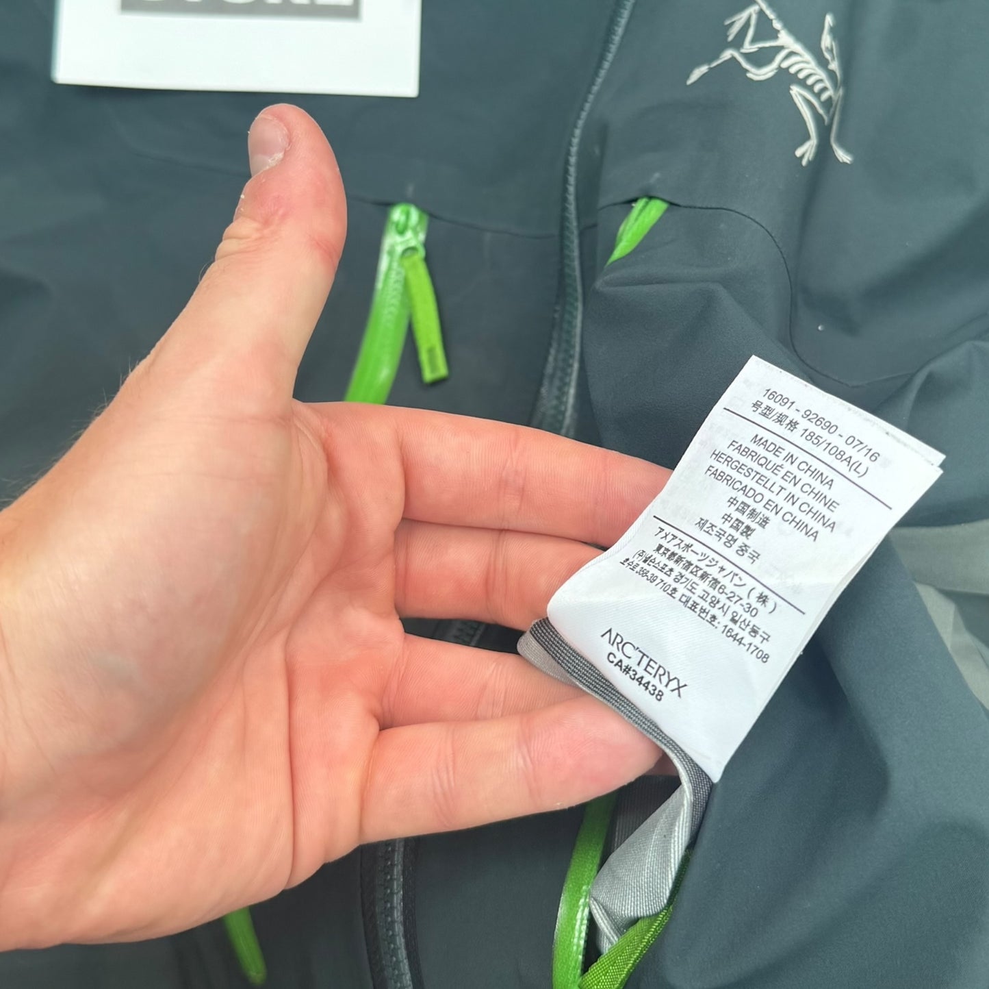 Arc’teryx Procline Comp Jacket Black Large RRP £500+