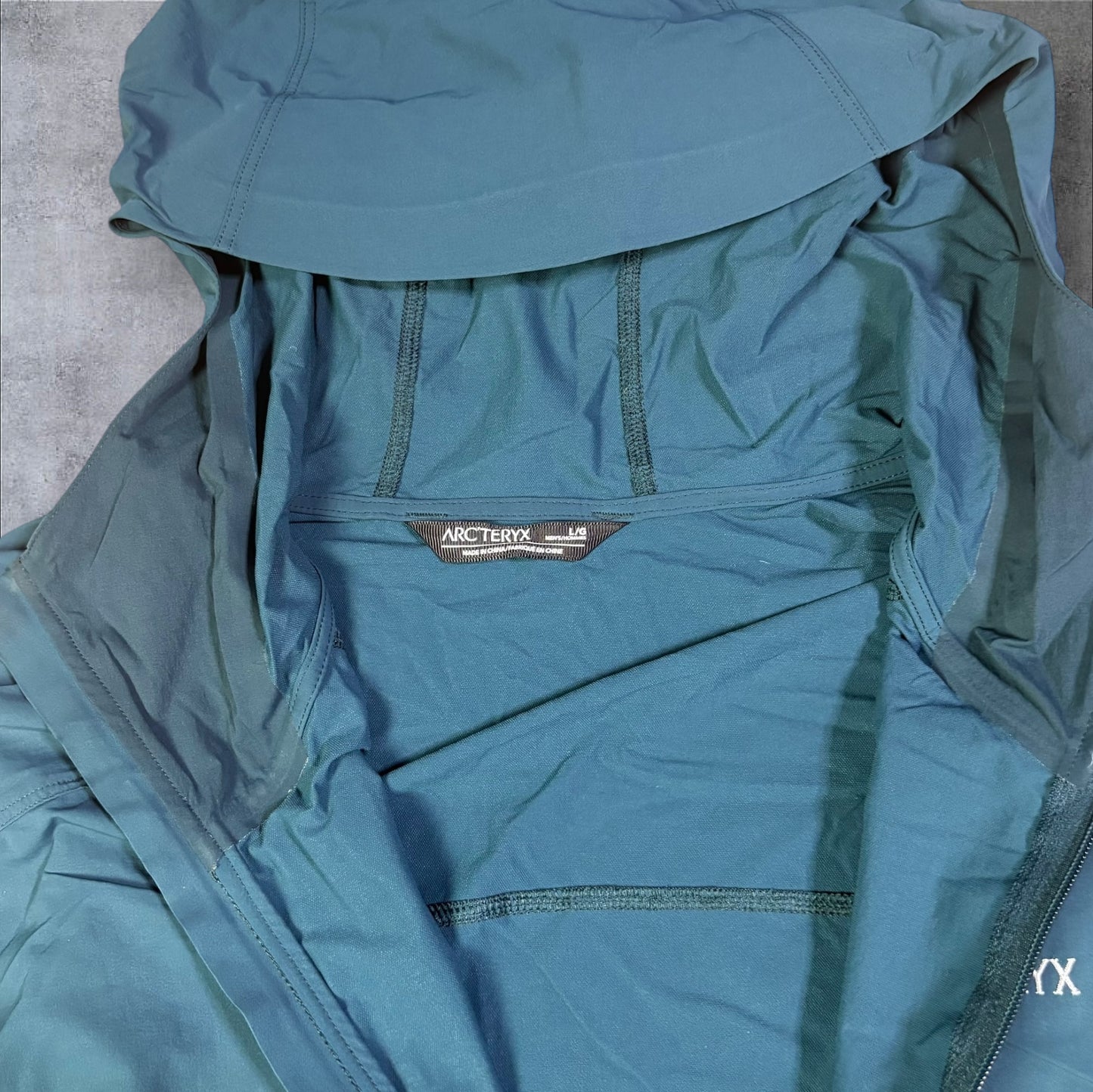 Arcteryx Gamma Jacket Blue Teal Size Large RRP £280