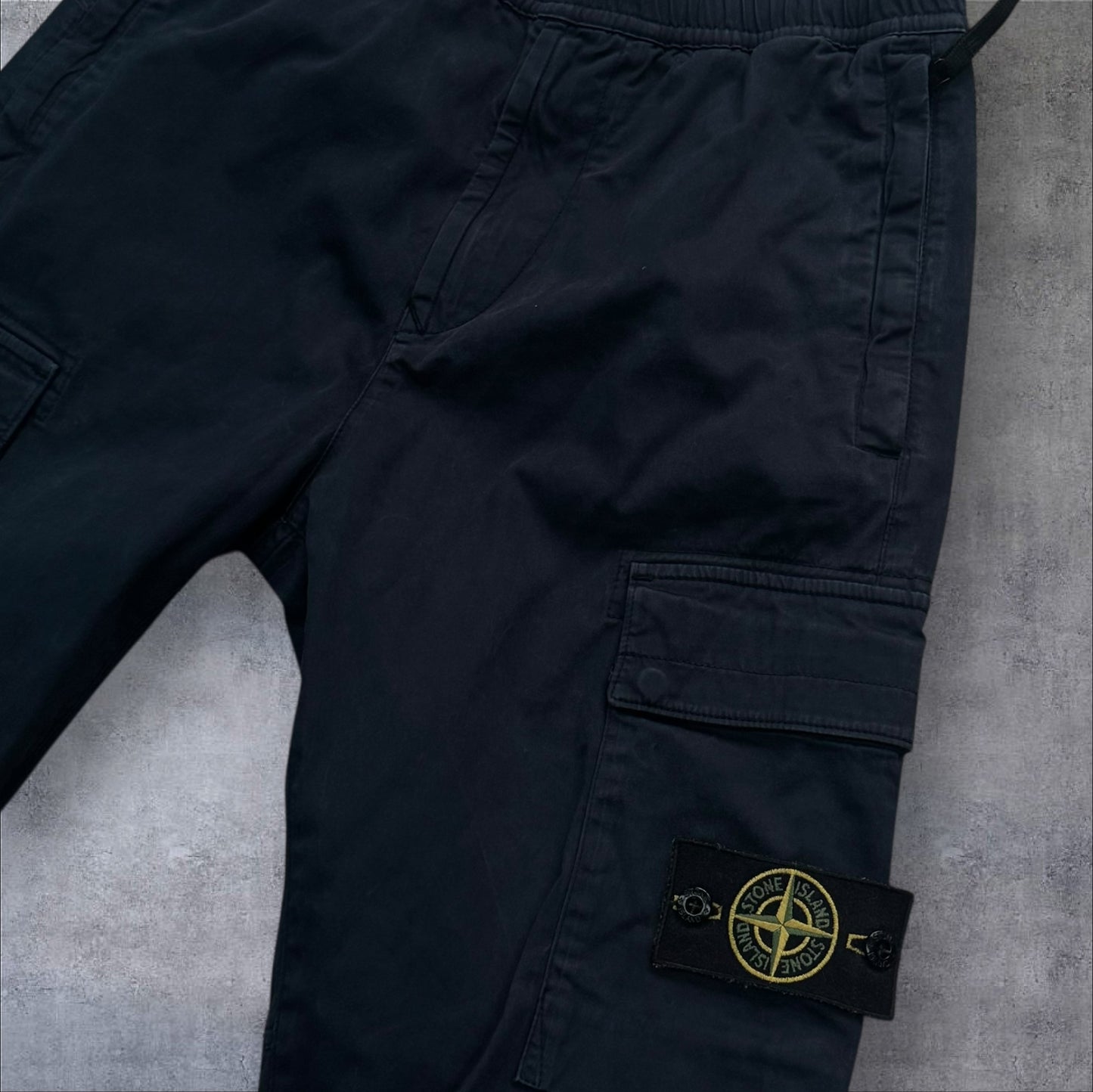 Stone Island Cargo Trousers Navy Size 30W RRP £295