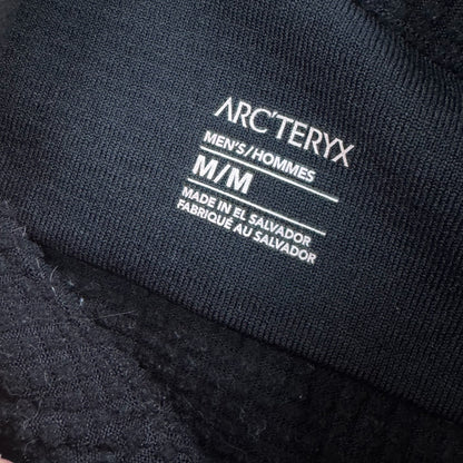 Arc'teryx Aptin Zip Hoodie Medium Black Fleece RRP £180