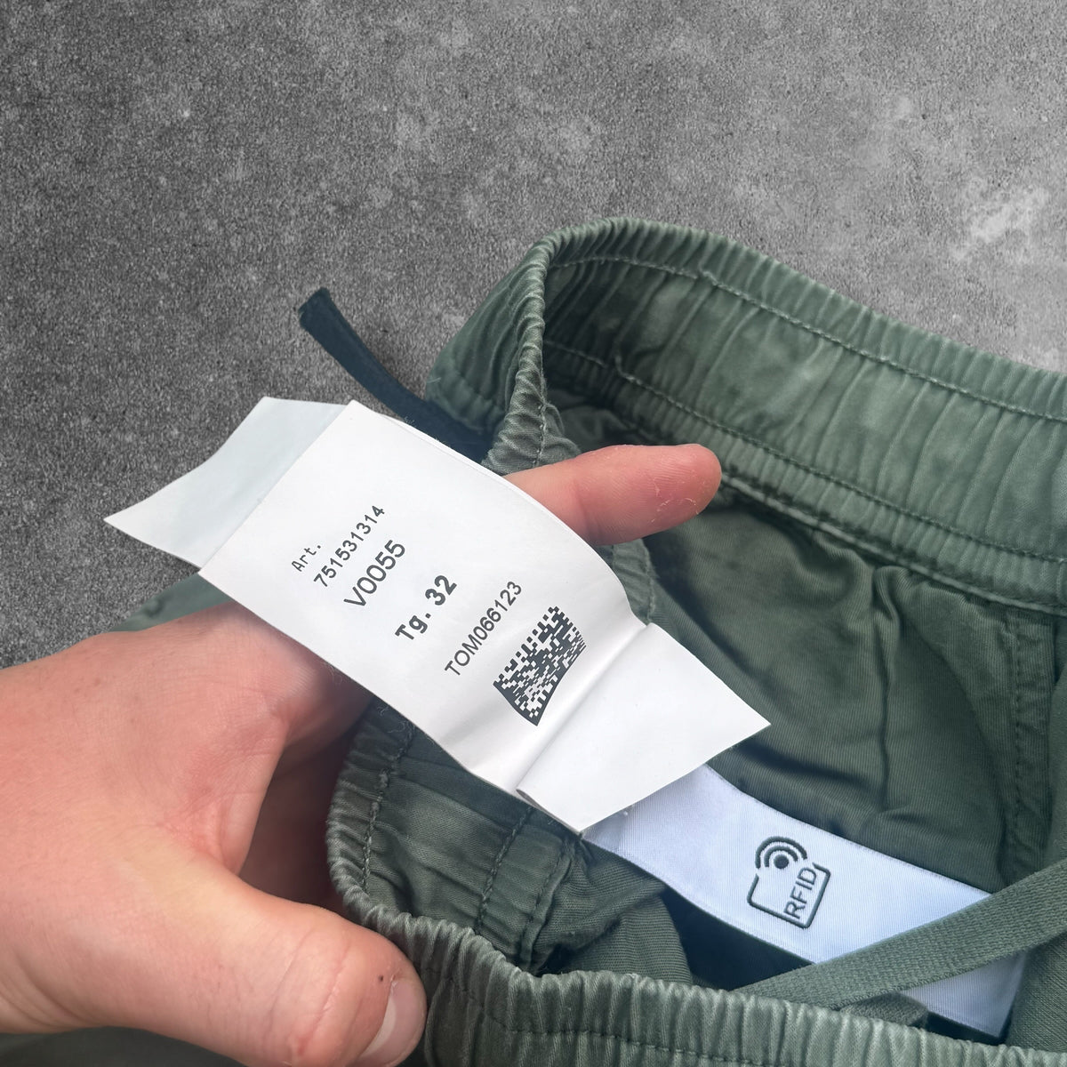 Stone Island Cargos W32 Khaki Colour Code V0055 RRP £350